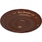 Ekena Millwork Caputo Ceiling Medallion (Fits Canopies up to 6"), Hand-Painted Copper Penny, 24 1/4"OD x 1 1/2"P CM24CACPS - alternate 2